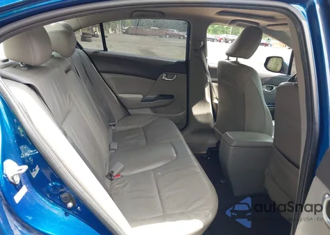 2012 Honda Civic Ex-L из США, поврежденный, VIN 19XFB2F97CE302838